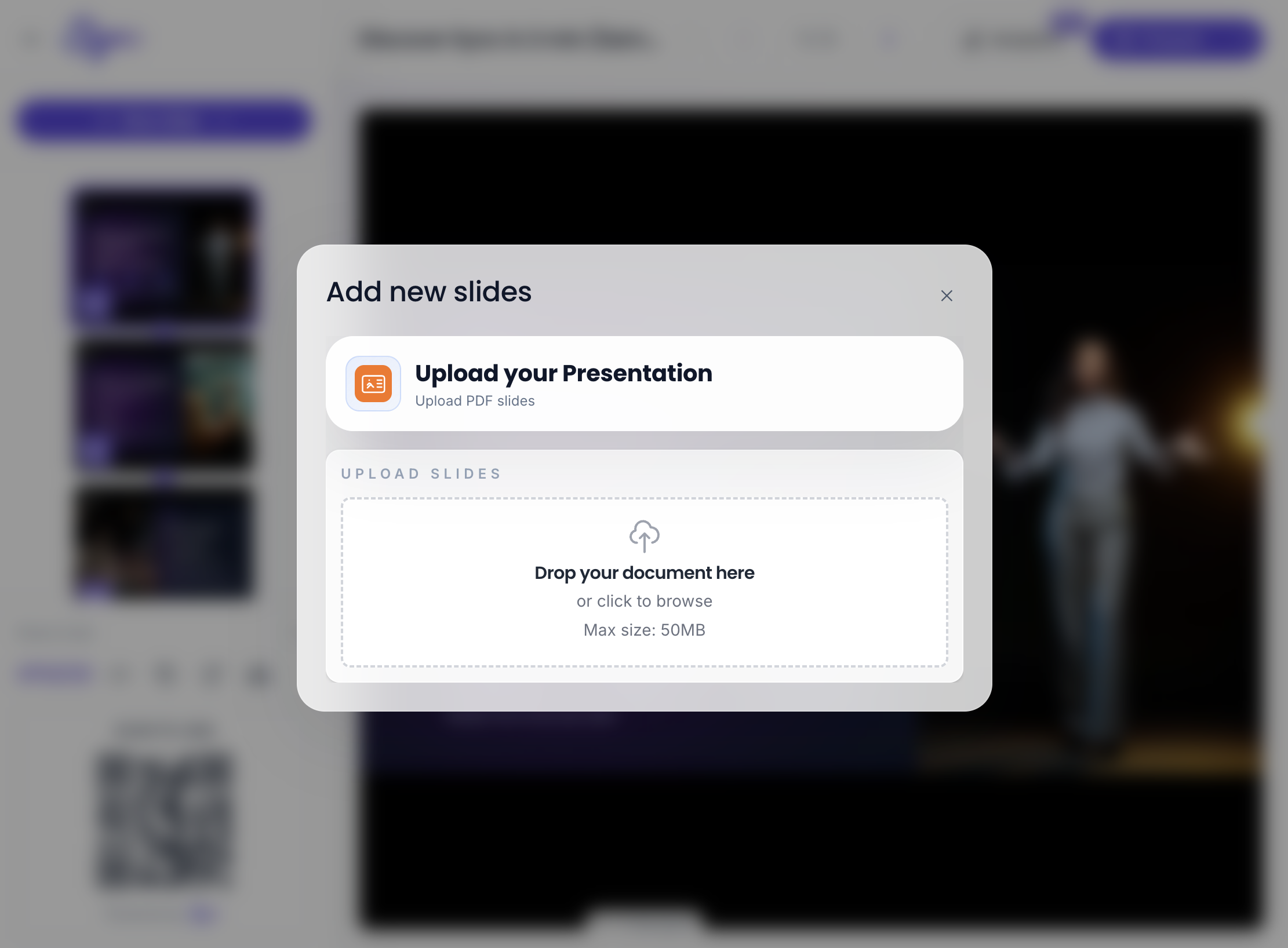Upload your presentation